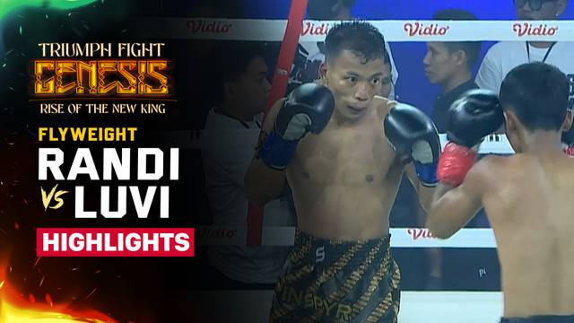Moh Randi Pratama vs Luvi Nugroho - Highlight | Triumph Fight Genesis Rise Of The New King