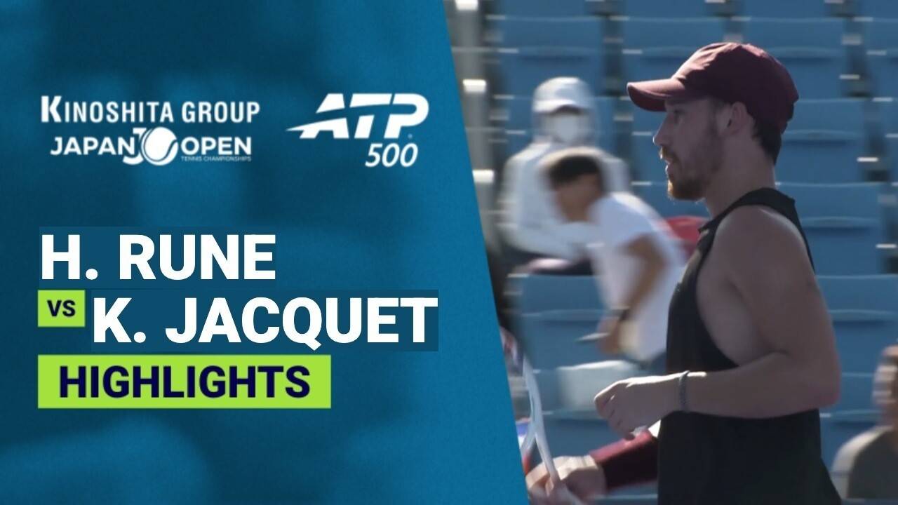 Holger Rune vs Kyrian Jacquet - Round 1 (Kinoshita Group Arena) | ATP 500: Kinoshita Group Japan Open Tennis Championships 2026