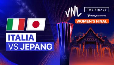 Final: Italia vs Jepang - Full Match | Women's Volleyball Nations League 2024