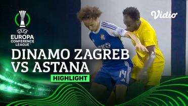 Dinamo Zagreb vs Astana - Highlights | UEFA Europa Conference League 2023/24