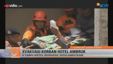Evakuasi Korban Hotel Longsor - Liputan 6 Petang