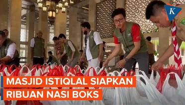Intip Menu Buka Puasa Bersama di Masjid Istiqlal Jakarta