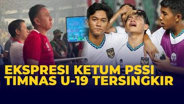 Ekspresi Ketum PSSI Saat Timnas Tersingkir di Piala AFF U19 2022
