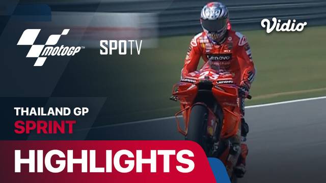 MotoGP SPRINT: MotoGP 2024 18 - PT Grand Prix of Thailand - Highlights | MotoGP 2024