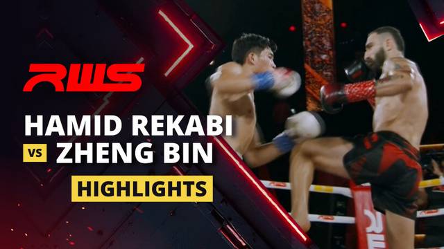 Hamid Rekabi vs Zheng Bin - Highlight | RWS Muay Thai 2025
