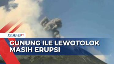 Gunung Ile Lewotolok Alami 660 Kali Erupsi dalam Seminggu Terakhir