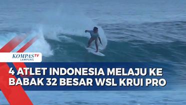 WSL Krui Pro 2023, 4 Atlet Indonesia Lolos ke Babak 32 Besar