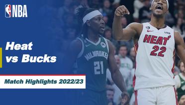 Match Highlights | Game 5: Miami Heat vs Milwaukee Bucks | NBA Playoffs 2022/23