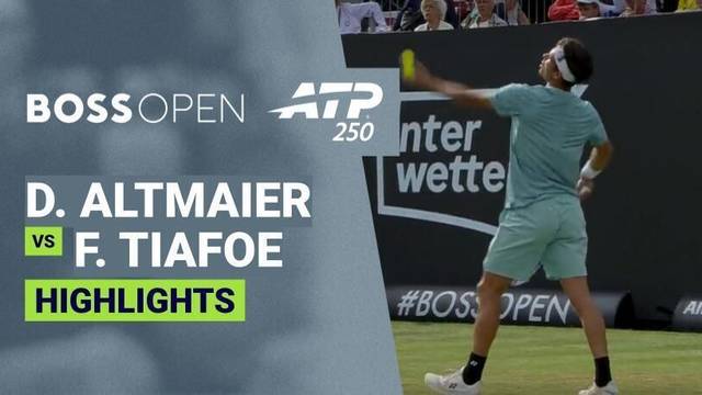 Daniel Altmaier vs Frances Tiafoe - Highlight | ATP 250: BOSS Open 2026