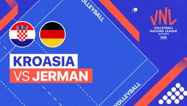 Full Match | Kroasia vs Jerman | Women’s Volleyball Nations League 2023