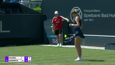 Match Highlights | Amanda Anisimova 2 vs 0 Danka Kovinoc | WTA Bad Homburg Open 2021