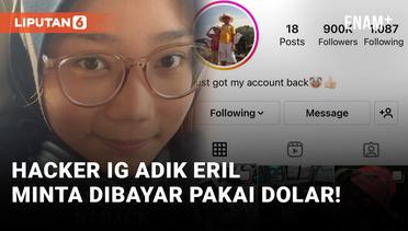 Bajak Akun Instagram Zara Adik Eril, Hacker Minta Uang Segini