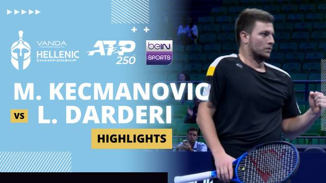 M. Kecmanovic vs L. Darderi - Highlight | ATP 250: Vanda Pharmaceuticals Hellenic Championship 2025