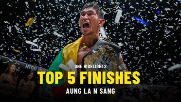 Aung La N Sang's Top 5 Finishes - ONE Highlights