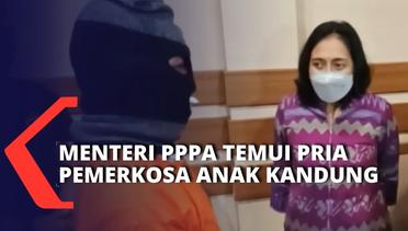 Tanyakan Motif Pelaku, Menteri PPPA Bintang Puspayoga Temui Pria Pemerkosa Anak Kandung di Depok