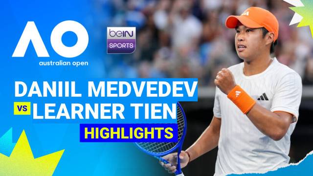 Daniil Medvedev (RUS) vs Learner Tien (USA) - Highlight | Australian Open 2026