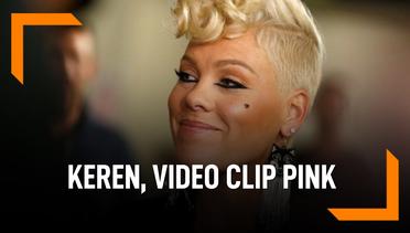Keren, Video Clip Pink Garapan Sutradara The Greatest Showman