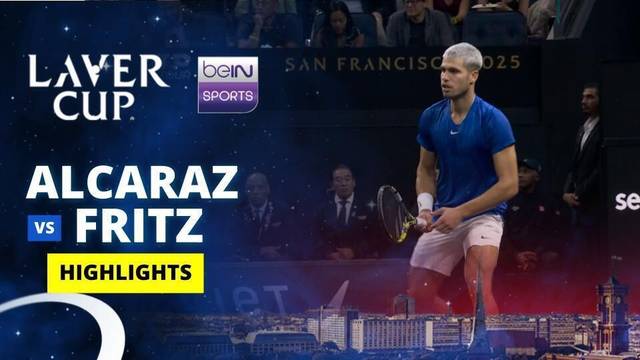 Carlos Alcaraz vs Taylor Fritz - Highlight | Laver Cup 2025