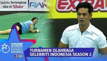 Saling Serang Hingga Jatuh Bangun!! Surya Hesti Menangkan Set Pertama | Turnamen Olahraga Selebriti Indonesia Season 2