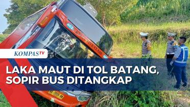 Kecelakaan Maut Bus Rosalia Indah di Tol Batang-Semarang, Sopir Ditangkap