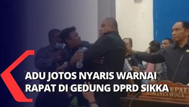Salah Paham, Bupati dan Wakil Ketua DPRD Sikka Hampir Adu Jotos