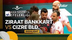 Highlights | Zi̇raat Bankkart vs Ci̇zre BLD. | Turkish Men's Volleyball League 2022/2023
