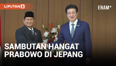 Prabowo Subianto Disambut Menhan Jepang Minoru Kihara