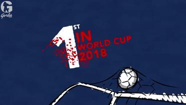 Piala Dunia | Gol Perdana di Piala Dunia 2018 | Rusia vs Arab Saudi