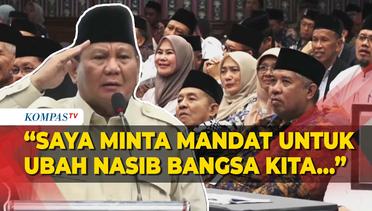 [FULL] Pidato Prabowo di Acara Mukernas III MUI: Saya Minta Mandat Ubah Bangsa Kita!