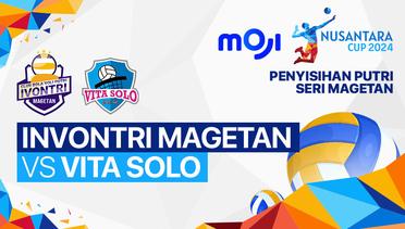Putri: Ivontri Magetan vs Vita Solo - Full Match | Nusantara Cup 2024