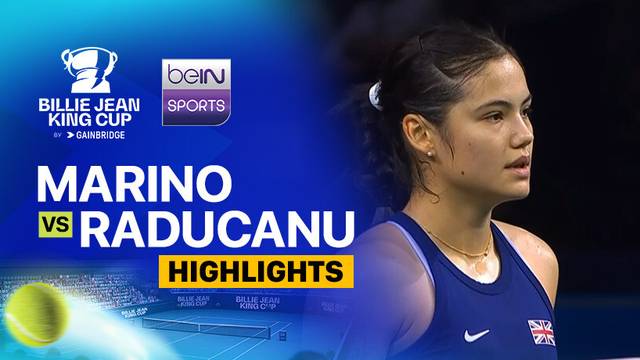 Emma Raducanu (Great Britain) vs Rebecca Marino (Canada) - Highlights | Billie Jean King Cup 2024