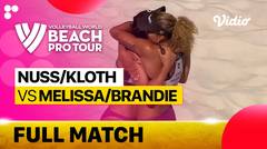 Full Match | Quarter Finals - Center Court: Nuss/Kloth (USA) vs Melissa/Brandie (CAN) | Beach Pro Tour Elite16 Ostrava, Czech Republic 2023