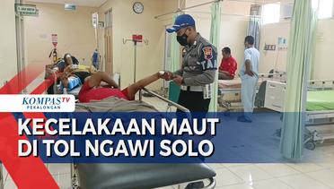 Kecelakaan di Tol Ngawi Solo: 3 Meninggal, 10 Luka-luka