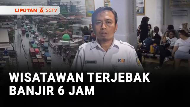 Wisatawan Terjebak Banjir 6 Jam di Jalur Pantura
