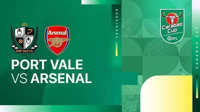 Port Vale vs Arsenal - Full Match | Carabao Cup 2025/26