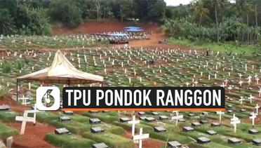 TPU Pondok Ranggon untuk Makam Pasien Covid-19 Penuh