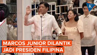 Ferdinand Marcos Junior Dilantik jadi Presiden Filipina