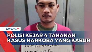 4 Tahanan Kasus Narkoba Kabur dari Rutan Mapolda Lampung