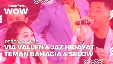 Via Vallen & Jaz Hidayat : Teman Bahagia & Selow | Smartfren Wow Concert 2019