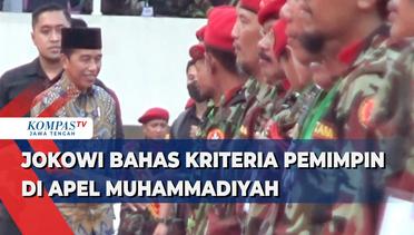 Jokowi Bahas Kriteria Pemimpin di Apel Muhammadiyah