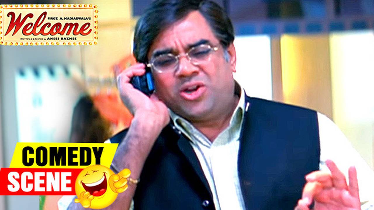 Anil Kapoor Trying To Extort Paresh Rawal | Comedy Scene | Welcome ...