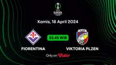 Jadwal Pertandingan | Fiorentina vs Viktoria Plzen - 18 April 2024, 23:45 WIB | UEFA Europa Conference League 2023/24