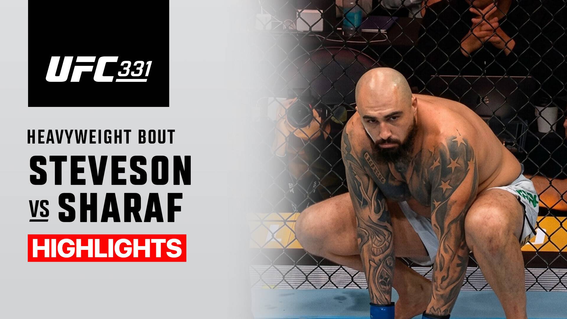 Gable Steveson vs Sean Sharaf - Heavyweight | UFC 331
