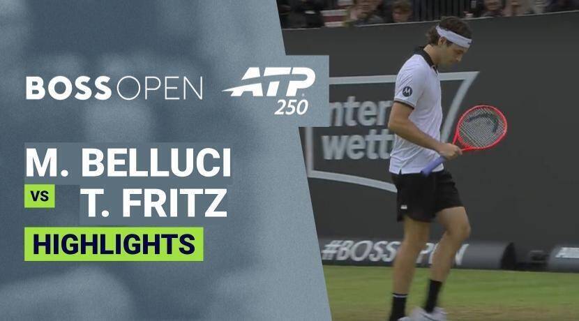 Mattia Belluci vs Taylor Fritz - Quarterfinal | ATP 250: BOSS Open 2026