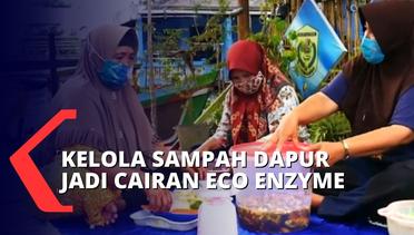 Ibu-ibu di Banjarmasin Ajarkan Warga Kelola Sampah Dapur jadi Pupuk Eco Enzyme