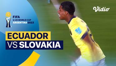 Mini Match - Ecuador vs Slovakia | FIFA U-20 World Cup Argentina 2023