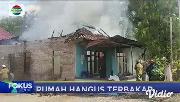 Rumah Hangus Terbakar di Kabupaten Klaten