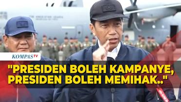 Jokowi di Hadapan Prabowo: Presiden Boleh Kampanye, Boleh Memihak