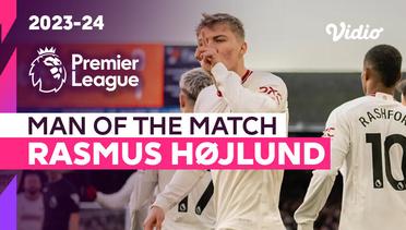 Aksi Man of the Match: Rasmus Hojlund | Luton vs Man United | Premier League 2023/24