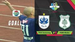Goal Bruno Silva - PSIS Semarang (3) - PSMS Medan (0) | Go-Jek Liga 1 bersama BukaLapak
